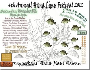 2012 Hāna Limu Festival Poster